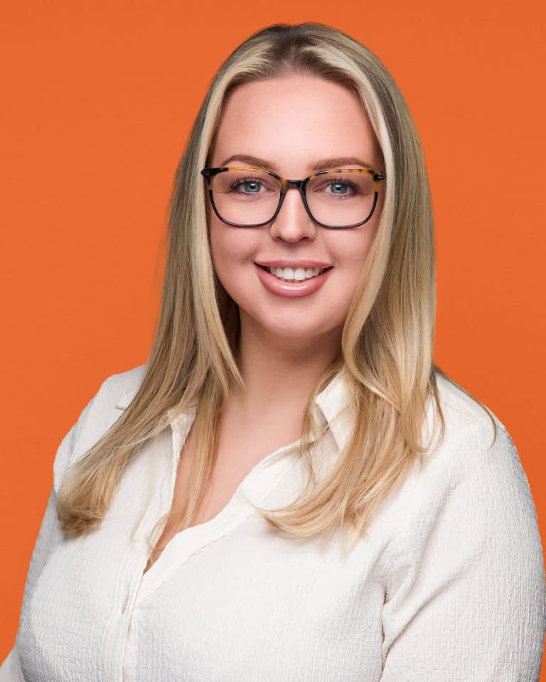 High-end corporate portrait of a team member for a Northwich-based business website.